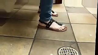 gay masturbating in public toilet
