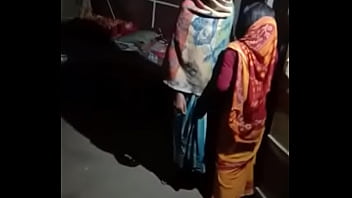 south indian desi sleeping boudi saree removed son