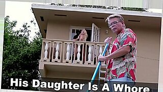 dad fuck daughter front mom