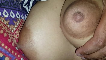 man sucking preggo woman nipples
