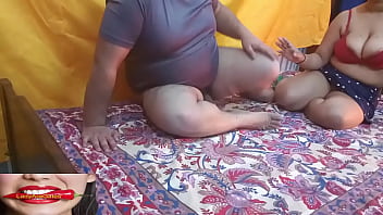 indian hubby shears his wife with frind