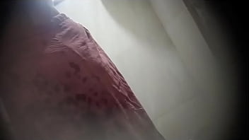 asian girl getting her hairy pussy licked and fucked cum to tits on the mattress in the room