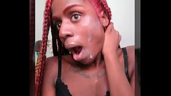 ebony blowjob facials