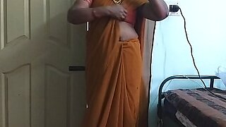 indian big nipple saree