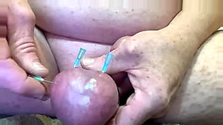 needles in balls femdom cum