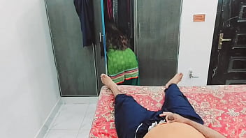 indian maid servant fucking by host