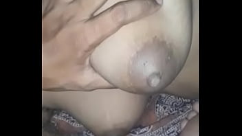 indian aunty boobs press while sleeping st night