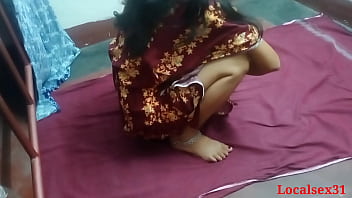 ultra hot indian girl in red saree