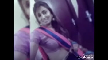 desi shy south indian aunty boob press