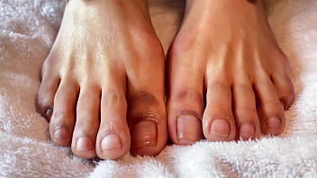 cumming hard on april s cute feet and toes