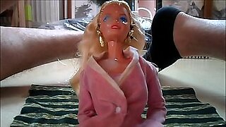 barbie doll in hd cum