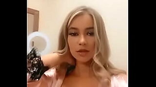 blonde pornstar with big tits sucking dick and deepthroat