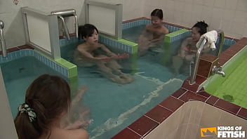 mom take showering with sons friend