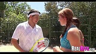 jessica may anal on tennis court