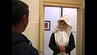 nun seduce and fuck by father in church