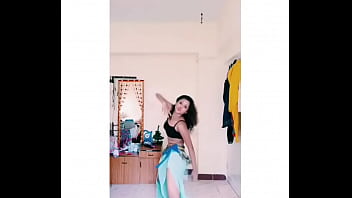 hot british brunette stripping on omegle webcam