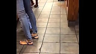candid small feet