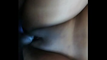 a fat black girl was fucked by a shemale cock