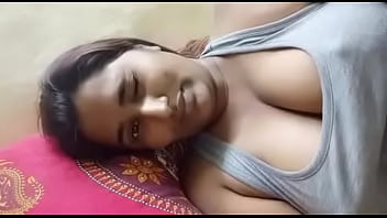 indian self boob press