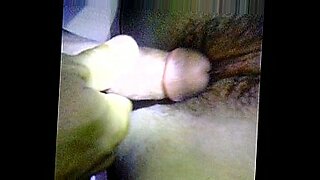 horny slut fucks herself with finger while cock waits