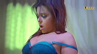 chubby show huge bra and boobs in house