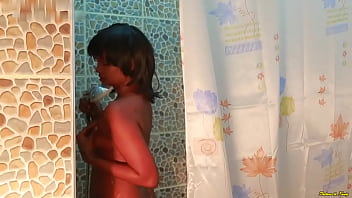 indian teen outdoor nude bath video