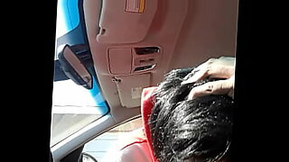 mexican slut sucks dick in car