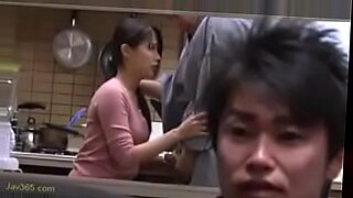father fucks his sons japanese girlfriend in the kitchen