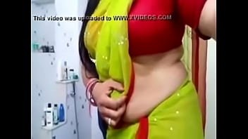 desi shy south indian aunty boob press