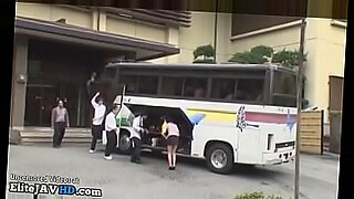 japanese milf in bus