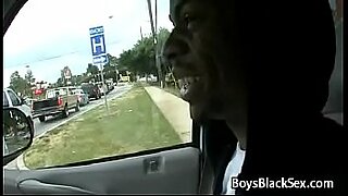 2 white guys destroy a black teen whore
